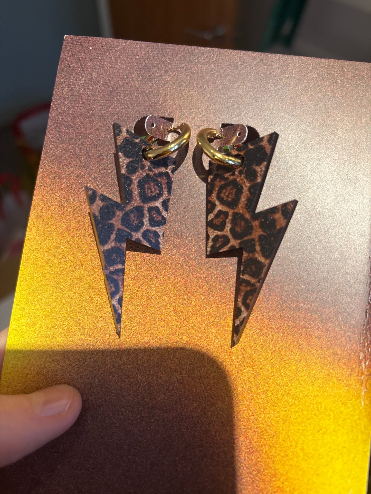 Leopard print bolts