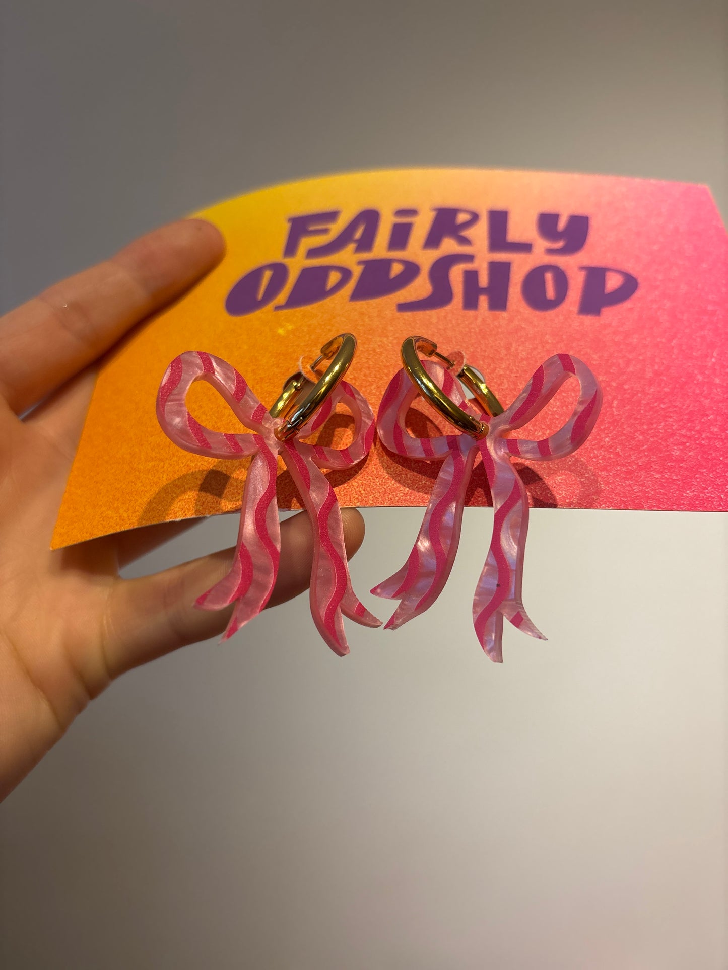 Pink bows