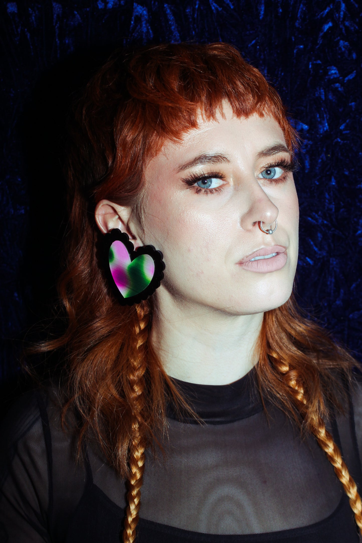 Frilled Hearts - Marble