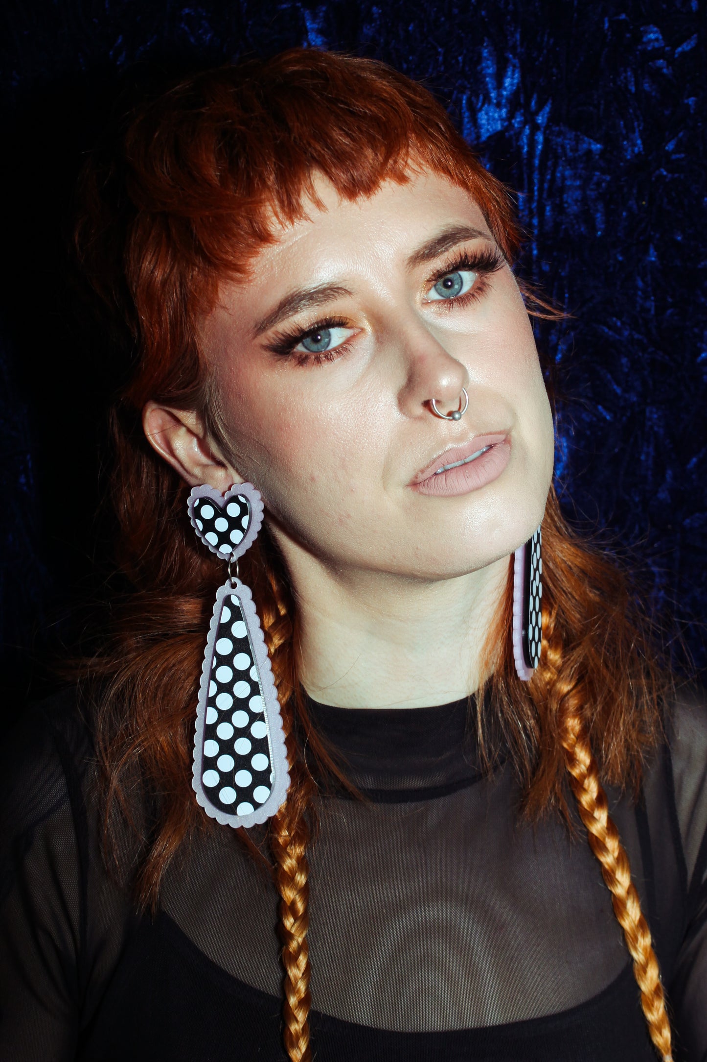 Scalloped Drips - Polka Dots