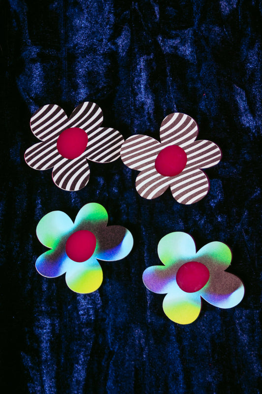 Flower Stud Singles & Set