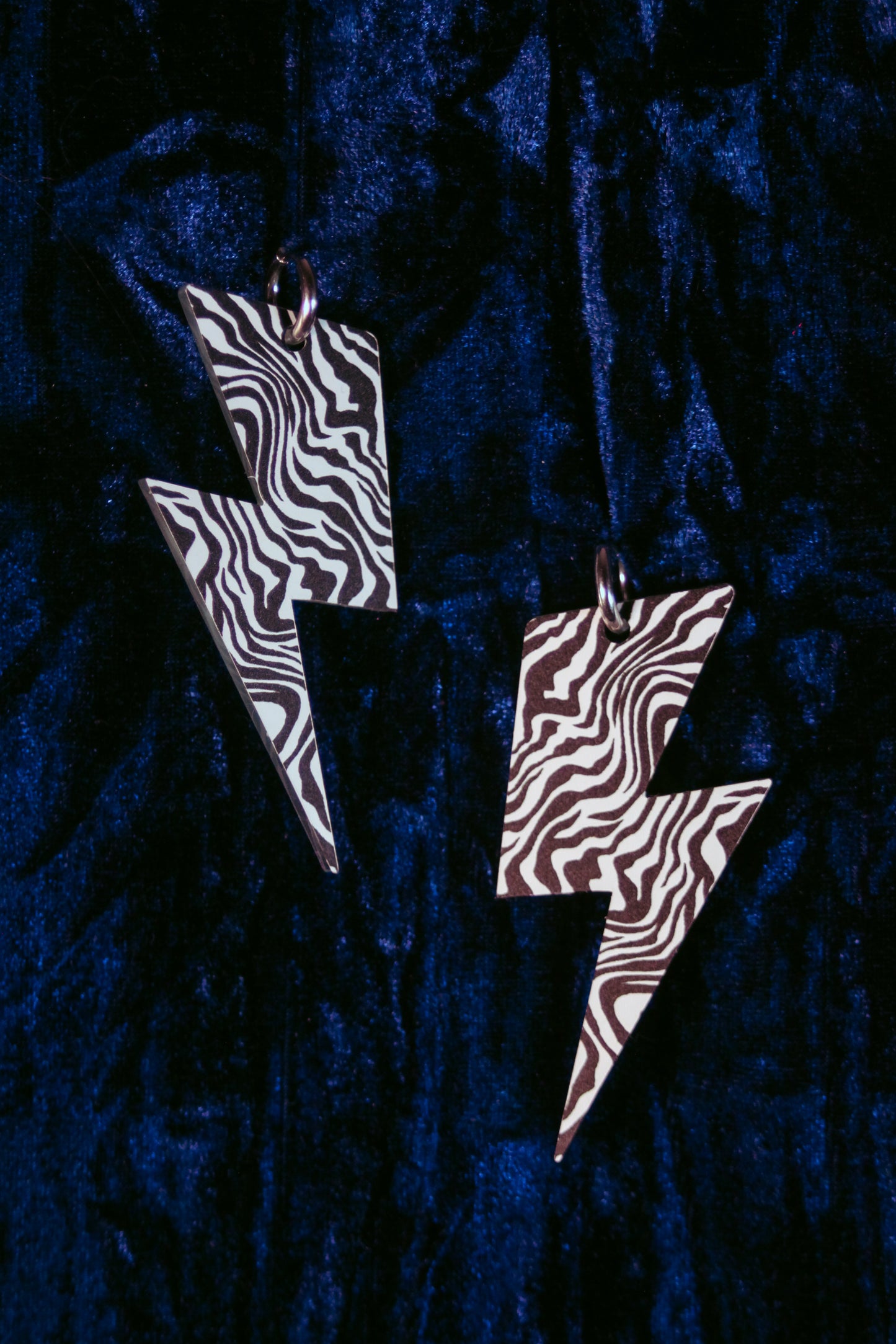 Lightning Bolts - Zebra