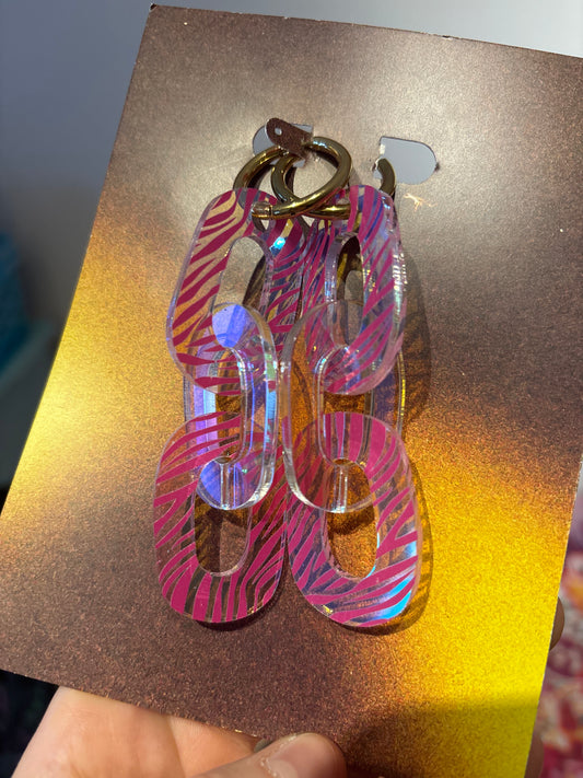 Zebra chains - iridescent