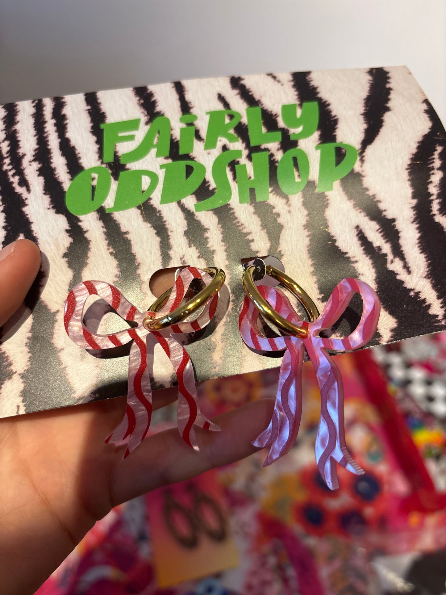 Red & pink bows
