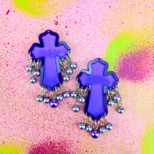 Crosses - Double Purple