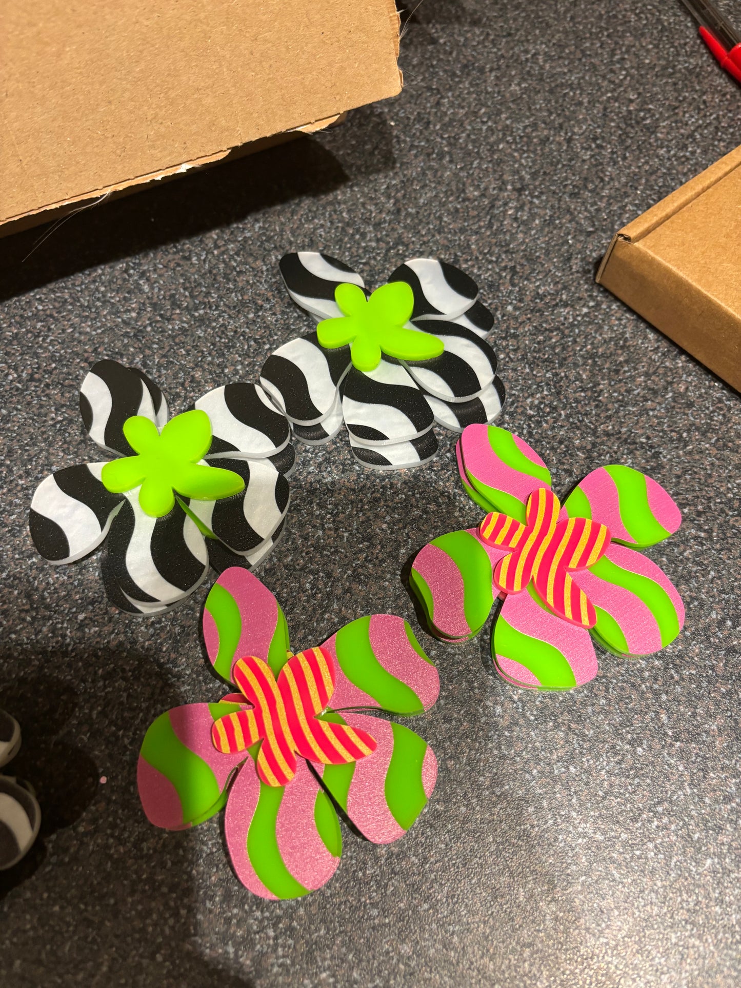 Groovy flowers